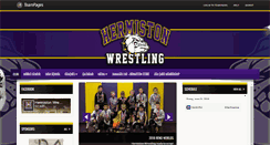 Desktop Screenshot of hermistonwrestling.com